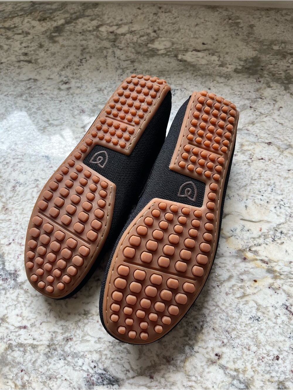 Rothy's Black and Brown Zebra-Print Driving Loafers - Picture 4 of 4